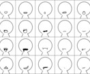 キャラクターの立ち絵描きます 立ち絵の差分、1つ500円から！ イメージ4