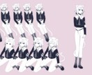 歌ってみたに使える！イラスト付き動画を制作します 完全お任せ！一枚絵付きでのご対応が可能です イメージ2