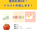 商用利用可能なイラスト作成します ゆるいタッチのイラスト作成します！HPやブログなどにどうぞ！ イメージ1