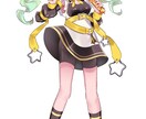 可愛い詰め込み風イラスト、立ち絵を描きます 可愛いイラストで一枚絵や立ち絵を制作させｔいただきます！ イメージ5