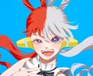 7000円〜商用OK！！イラスト制作いたします コスパ重視のあなたへ。キャラクターの魅力を引き出す！ イメージ2