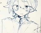 モノクロ線画でオシャレなアイコンを描きます ペンのタッチ、絵柄が気に入っていただければ嬉しいです！ イメージ2