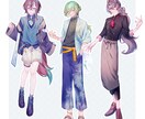キラキラな立ち絵お描きします TRPGやゲーム、動画等で使える立ち絵お描きします！ イメージ4