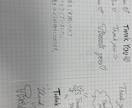 手紙・履歴書・メッセージカード丁寧な字で代筆します 心のこもった手書きの文字で丁寧にお届けします【即日対応可】 イメージ6