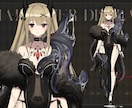 vtuberさん向けの立ち絵を0から描きます デザイン、少女、女性描くのが得意実績は合計15 イメージ1