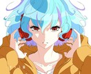幅広い絵柄でご要望に沿ったイラストを描きます 【アイコン・キャラデザ・PVイラスト・立ち絵・版権等何でも】 イメージ6