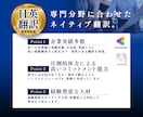 ネイティブが【丸投げOK】多言語翻訳します SRT、動画編集、WEB・アプリ開発能力保有の超多言語翻訳 イメージ3