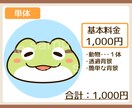 お顔のみで目立つ！可愛い動物イラスト制作します お顔アップで印象的！アイコンや動画配信等にオススメ♪ イメージ2
