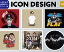 SNSのアイコンをデザインします インスタ、Twitter、TikTokなどのアイコン作成 イメージ1