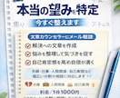 あなたの感情の奥の本当の望みを特定し今すぐ整えます 苦しさの正体を見抜き、落としどころへ イメージ2