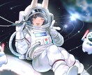 イラスト、キービジュアル描きます ▫️細かい指定、納期交渉可能です！ イメージ3