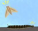 昆虫を中心とした可愛いイラスト描きます 昆虫以外もOK！可愛いアイコン作りませんか？ イメージ5
