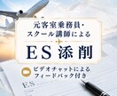 客室乗務員・グランドスタッフのESを添削します 元国内大手航空会社CA・スクール講師が丁寧にサポートします イメージ1