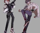 アイコンや立ち絵などのイラスト描きます TRPG立ち絵/顔がいいひとを描くの好きです♡ イメージ4