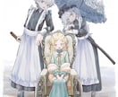 用途に応じた一枚絵などのイラスト描きます 〇風景・背景あり・キャラクターなど〇 イメージ8
