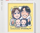 明るく可愛い☆大切な方へのPOPな似顔絵描きます 長寿祝い・結婚式・誕生日などの贈りものにいかがでしょうか? イメージ7
