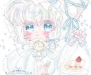 可愛い女の子のアイコン描きます キュートをお届け♡貴方のSNSを可愛く彩りませんか？ イメージ2