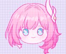 もちもち可愛いデフォルメアイコン描きます SNS・配信におすすめ！あなた専用のアイコン描きます！ イメージ4
