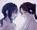 イラスト描きます 綺麗/仄暗い/優しい印象の絵柄をご希望の方へ イメージ3