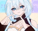 夢絵イラスト.動画サムネイル.アイコン等描きます かわいい女の子、中性的な男性、デザインが得意です イメージ1