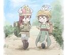 可愛いイラスト描きます シンプル、アニメ風、美麗系、お好みに合わせてお描きします！ イメージ6