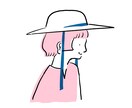 ほっこりにがおえ・ファッションイラスト描きます 可愛くて目にとまる、センスのいい似顔絵 イメージ1
