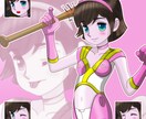 立ち絵などのイラスト描かせていただきます TRPG、ヘッダー、小説の表紙など様々な用途に イメージ1