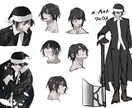 アイコン・一枚絵など色々なイラストお手伝いします 物語を彩るイラストを探している方へ イメージ5