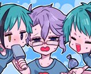 イラスト制作致します 【歌ってみたなどにも】彩度高めビビットな絵柄が得意です イメージ5
