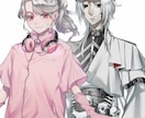 立ち絵描きます 男女どちらもいけます。男性が得意です。 イメージ1