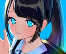 かわいいアニメ風アイコンを作成します キラキラした絵柄や鮮やかな色遣いのアイコンを制作します！ イメージ6