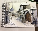 水彩絵具で似顔絵を作成します 精一杯、真心を込めてすべて手書きで作成いたします イメージ6