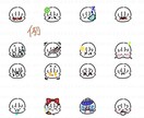 Vアバターやあなたの似顔絵LINE絵文字作ります あなたのVやゲームアバター、似顔絵、ラフなLINE絵文字に！ イメージ5