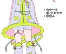 立ち絵、アイコンイラストなど描きます お気軽にご相談ください！（表情差分　2枚無料） イメージ9