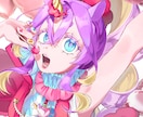 キャラクターの魅力たっぷりのイラストをご提供します あなたの理想を一枚のイラストにぎゅっと！ イメージ1