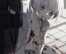 ストーリー性のある1枚絵お描きいたします 楽曲用や鑑賞用、表紙やプレゼント用など イメージ10