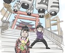 温かみのある楽しいイラストをつくります 動きや背景を取り入れたりして満足のいく作品を提供します。 イメージ1