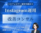 Instagramの運用の改善アドバイスをします プロがInstagramを伸ばすために丁寧に提案をします イメージ1