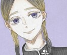 アイコンイラストなど作成致します アナログ絵に色を載せる形になります…！ イメージ3
