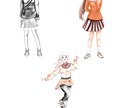 人・人物の写真や画像を基にイラストを描きます 【人の力によるトレースクリエイト】 イメージ10
