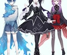 立ち絵お描きします trpgや動画などにお使いいただける立ち絵を制作いまします！ イメージ6