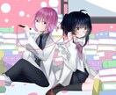 最短7日！可愛くて鮮やかな1枚絵お描きします サムネイルで差をつけろ！かわいい女の子イラストを制作します イメージ5