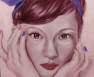 写真からリアルでオシャレ似顔絵描きます データ販売は、もちろんオプションで原画お渡しも可能です イメージ2