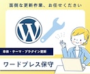WordPress保守｜更新作業を代行します 本体・テーマ・プラグイン更新＋バックアップ、PHPは別途 イメージ1