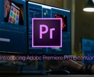 Adobe premiere での動画編集教えます オンラインで基本的なことから、わからないことまで イメージ1