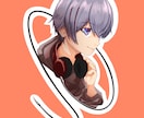 SNSアイコンお描きします 可愛い・かっこいい・シンプルなどご希望に沿って制作します イメージ4