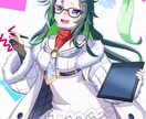 商用可！可愛い女の子イラスト描きます ミニキャラ・全身・1枚絵描きます！ イメージ1