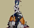 アイコン、立ち絵イラストなど承ります 暗めのテイストが得意です！DMからお気軽にご相談ください！ イメージ2