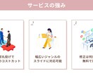 文字台本を見やすく伝わるスライドに制作します セミナー・講座スライド100件以上｜添削700件 イメージ5