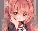 アイコンを描かせていただきます かわいい女の子のアイコンを描かせてください！ イメージ1